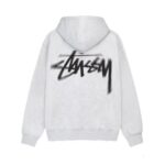 Stussy Dizzy Stock Hvid Hoodie