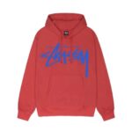 Stussy Dizzy Stock Rød Hoodie