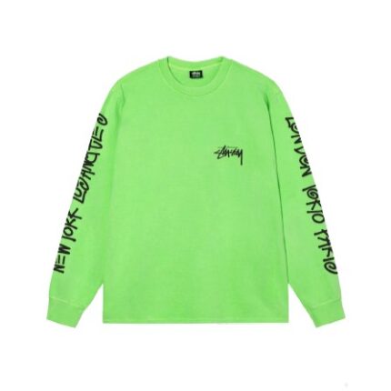 Stussy Store Byer Grøn Sweatshirt