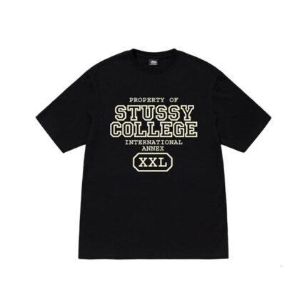 Stussy Ejendom Sort T-Shirt