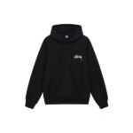 Stussy Logo Capuche Dés Sort Hoodie