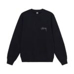 Stussy Unge Moderne Sort Sweatshirt