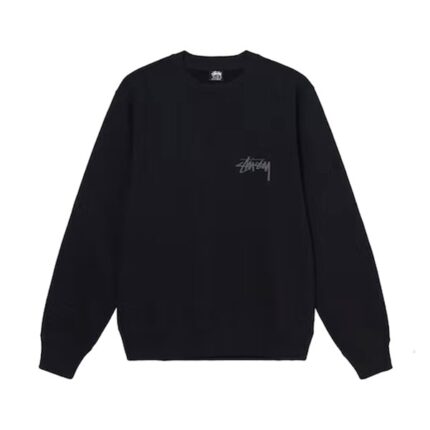 Stussy Unge Moderne Sort Sweatshirt